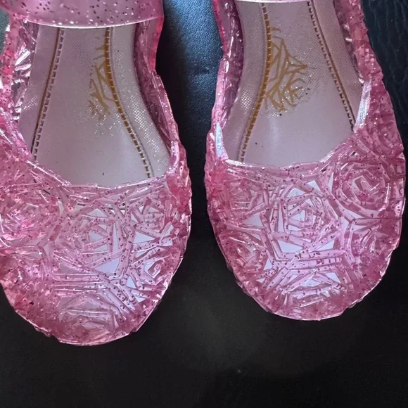 Sparkly Pink girl jelly Shoes - Picture 8 of 9